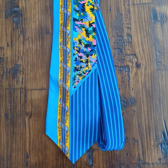 Rush Limbaugh No Boundaries Striped Design Tie - Picture 1 of 4